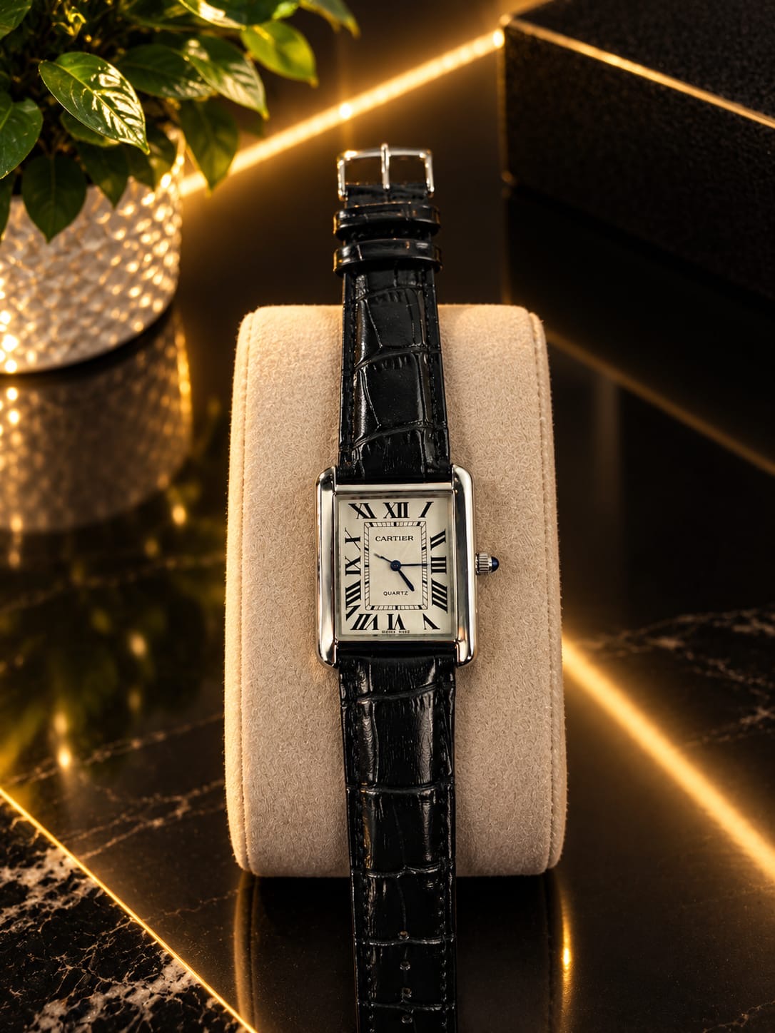 Cartier Tank Roman Dial